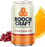 Boochcraft Kombucha Orange Pomegranate ABV 7% 6 Pack