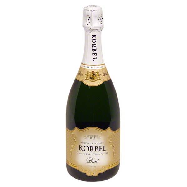 Korbel Champagne Brut ABV: 12% 750 mL