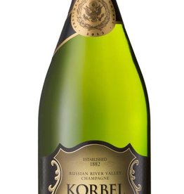 Korbel Natural Champagne ABV: 12.2%  750 mL