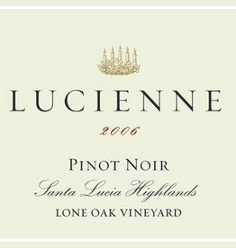 Lucienne Pinot Noir 2017 ABV: 14.5%  750 mL