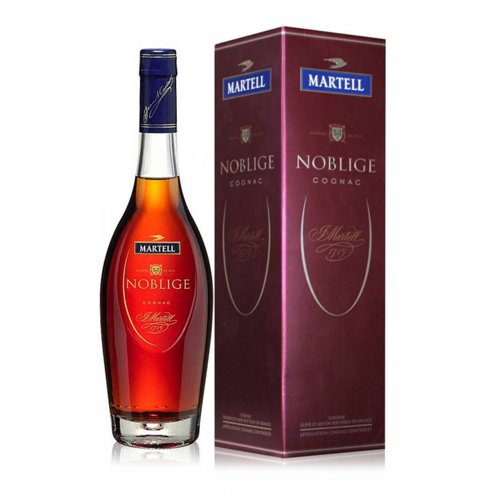 Martell Noblige Proof: 80  750 mL