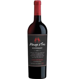 Menage A Trois Midnight Red Blend 2015 ABV: 13.5%  750 mL