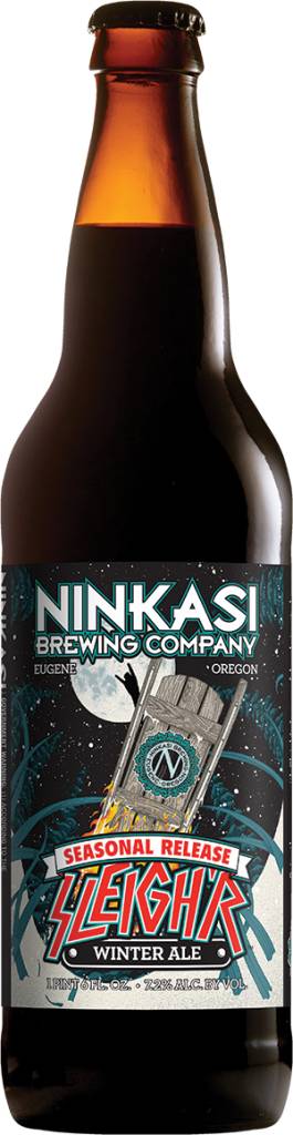 Ninkasi Brewing Co Sleigh'r Dark Doüble Alt Ale  ABV: 7.2% 22oz