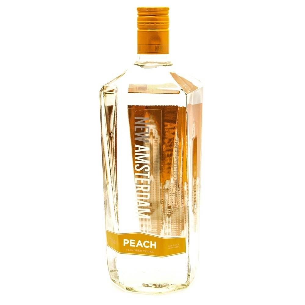 New Amsterdam Vodka Peach Proof: 70  375 mL