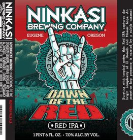 Ninkasi Brewing Co. Dawn of the Red IPA ABV: 7%