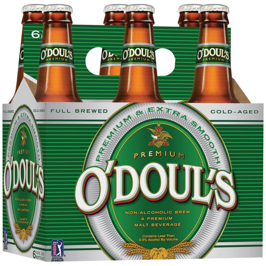 O'Doul's Non-Alcoholic Beer ABV; .5%  6 Pack