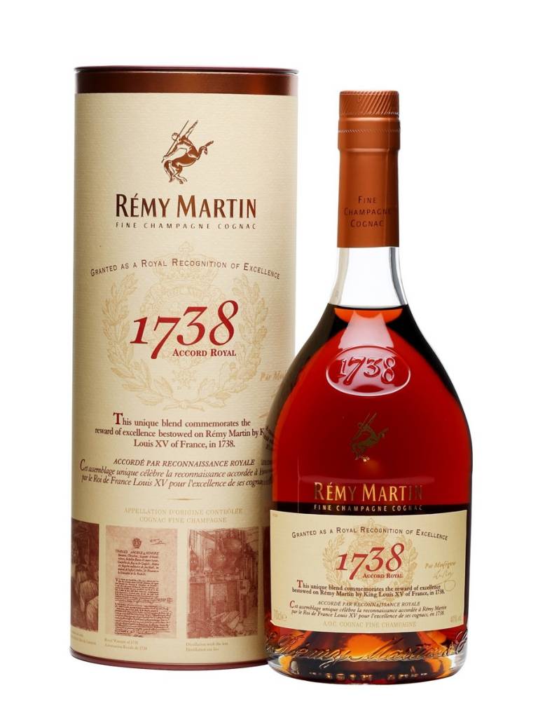 Remy Martin 1738 Proof: 80 750 Ml