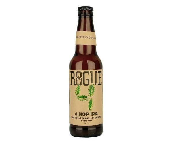Rogue Ales Rogue 4 Hop IPA ABV: 4.4%