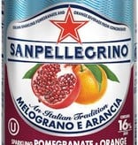 San Pellegrino  Sparkling Pomegranate & Orange 11.15 OZ