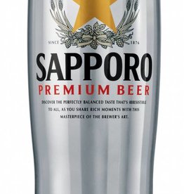 Sapporo Premium Can ABV: 4.9%  12 Pack