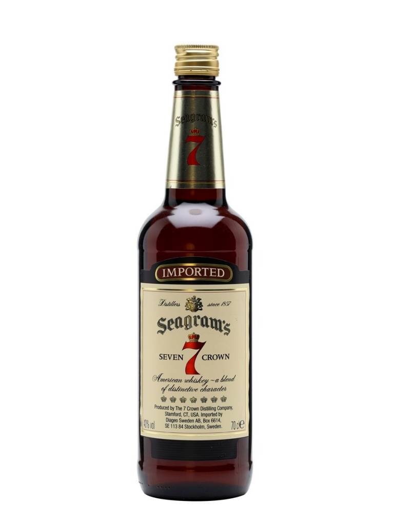 Seagram's 7 American Whiskey Proof: 80  375Ml