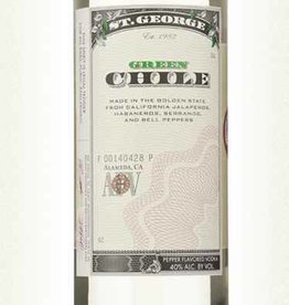 St George Green Chile Vodka Proof: 80  750 Ml