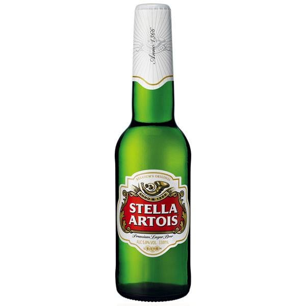 Stella Artois ABV: 5%  22 OZ Bottle