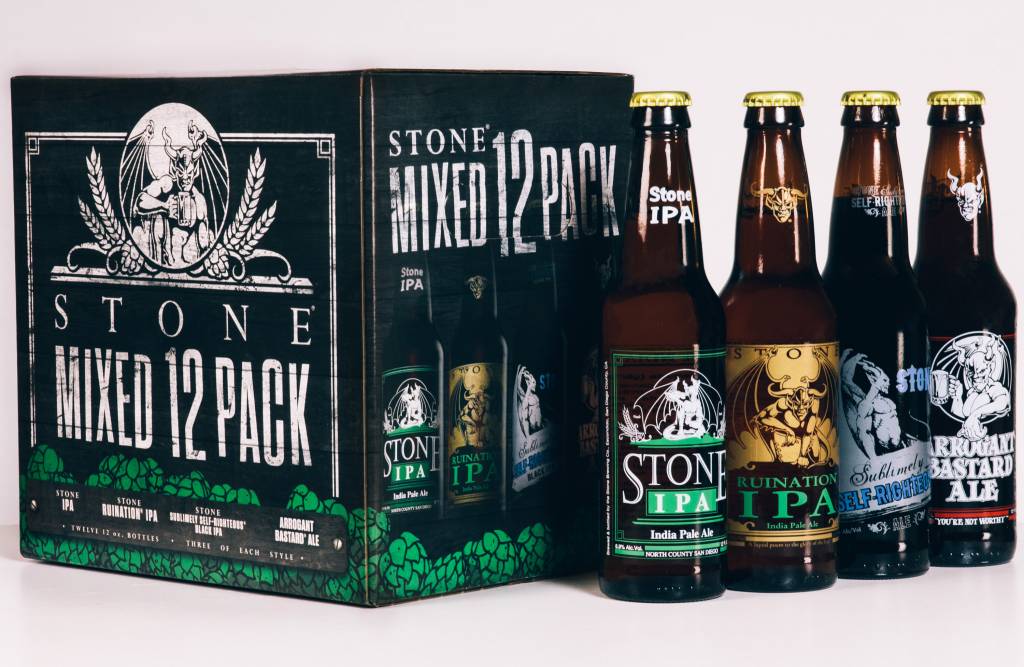 Stone Brewing IPA Mixed ABV: 6%  12 Pack
