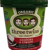 Three Twins Organic Cookies & Cream Ice Cream 1 pt