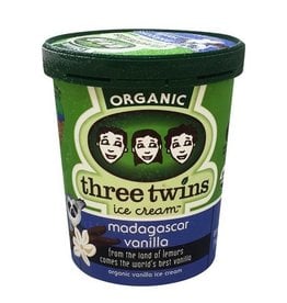 Three Twins Organic Madagascar Vanilla Ice Cream 1 pt
