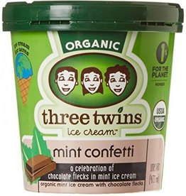 Three Twins Organic Mint Confetti Ice Cream Cup