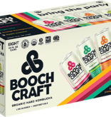 Booch Craft Kombucha Variety Pack  ABV 7% 8 Pack