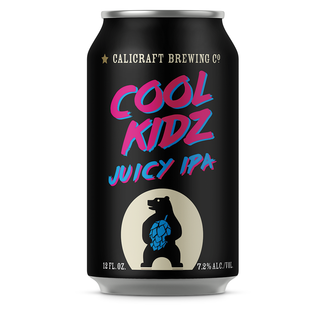 Calicraft Brewing Co. Cool Kidz Hazy IPA  ABV: 7.2%  6 Pack Can