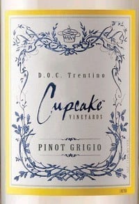 Cupcake Pinot Grigio 2016 ABV 12.5% 750 ml