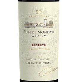 Robert Mondavi Private Selection Cabernet Sauvignon 2016 ABV 13.5% 750mL