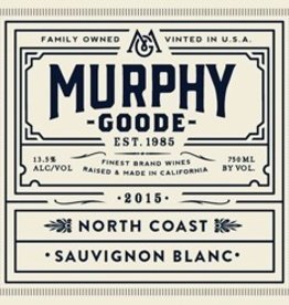 Murphy Goode Sauvignon Blanc 2015 ABV 13.5% 750 ML