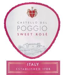 Castello Del Poggio  Rosé ABV:7% 750 mL