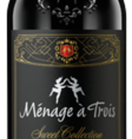 Menage a Trois Dolce 2018  Sweet Red Blend ABV: 9.5% 750 mL