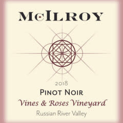 McIlroy Sonoma Coast 2014 Pinot Noir ABV: 14.5 750 mL