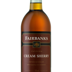 Fairbanks 2014 Cream Sherry ABV: 17% 750 mL