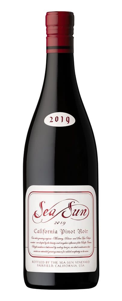 Sea Sun 2019 Pinot Noir ABV: 14.2% 750 mL