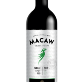 Macaw 2015 Tannat ABV: 11.5% 750 mL