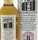 Kilkerran 8 Year Single Malt Scotch Whiskey ABV: 56.5% 750 mL