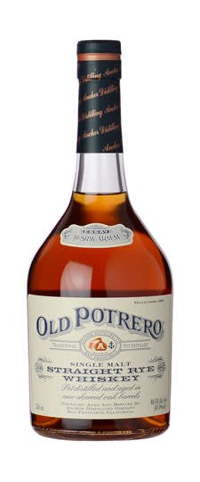 Old Potrero Straight Rye Whiskey ABV 48.5% 750 ML