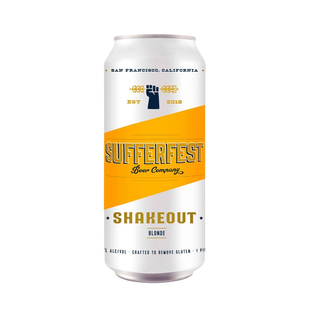 Sufferfest Beer Company Summit Blonde ABV 5.7% 4 Pack 16 OZ Can