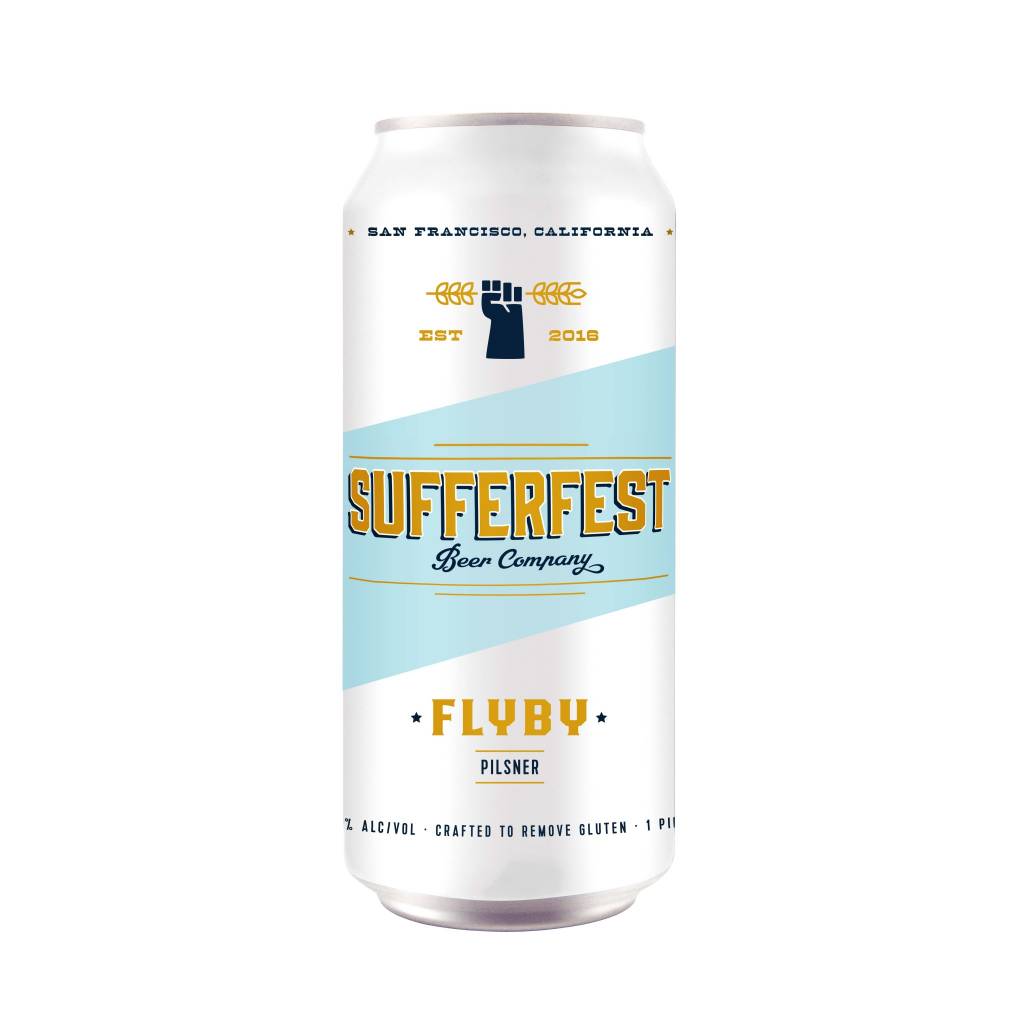 Sufferfest Beer Company Epic Pilsner ABV 5.1% 4 Pack 16 OZ Can