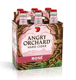 Angry Orchard Hard Cider Rose ABV 5.5% 6 Pack