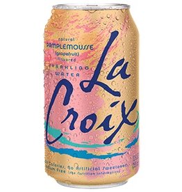 La Croix Sparkling Water Pamplemousse Grapefruit 12 OZ Can