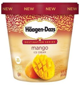 Haagen Dazs Mango Ice Cream 14 oz