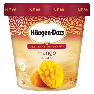 Haagen Dazs Mango Ice Cream 14 oz