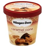 Haagen Dazs Caramel Cone Ice Cream 14 oz