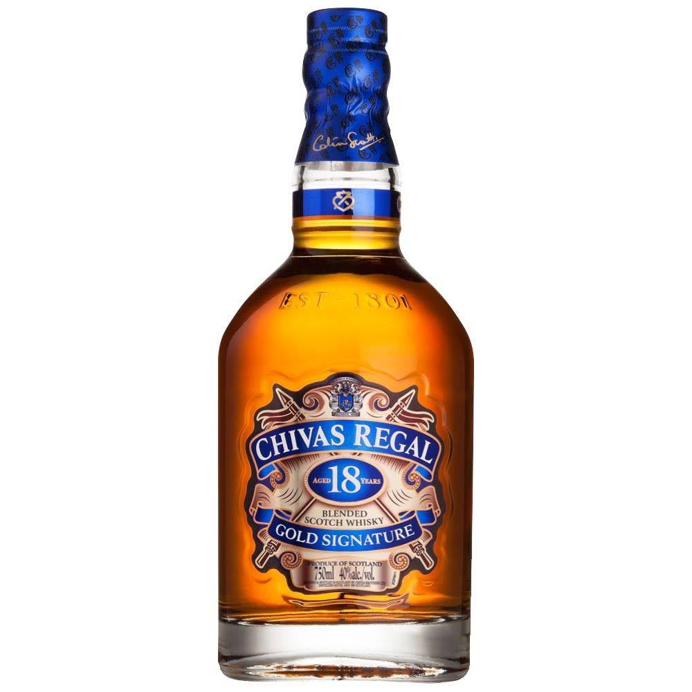 Chivas Regal 18 Gold Signature Blended Scotch Whiskey 50 ml