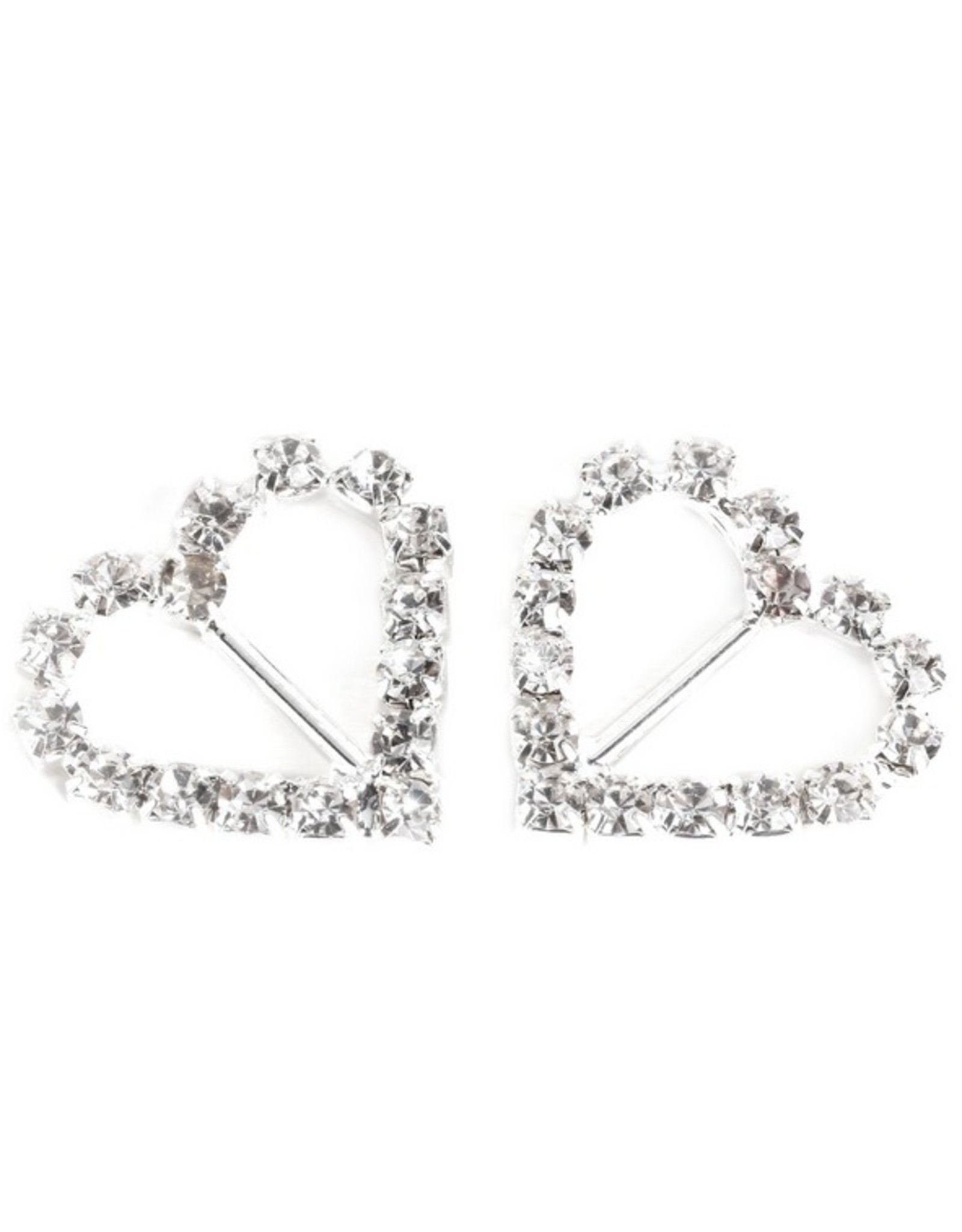 Irish Rhinestone Buckle, pair.