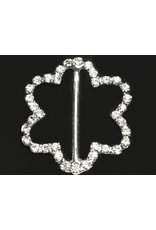 Irish Rhinestone Buckle, pair.