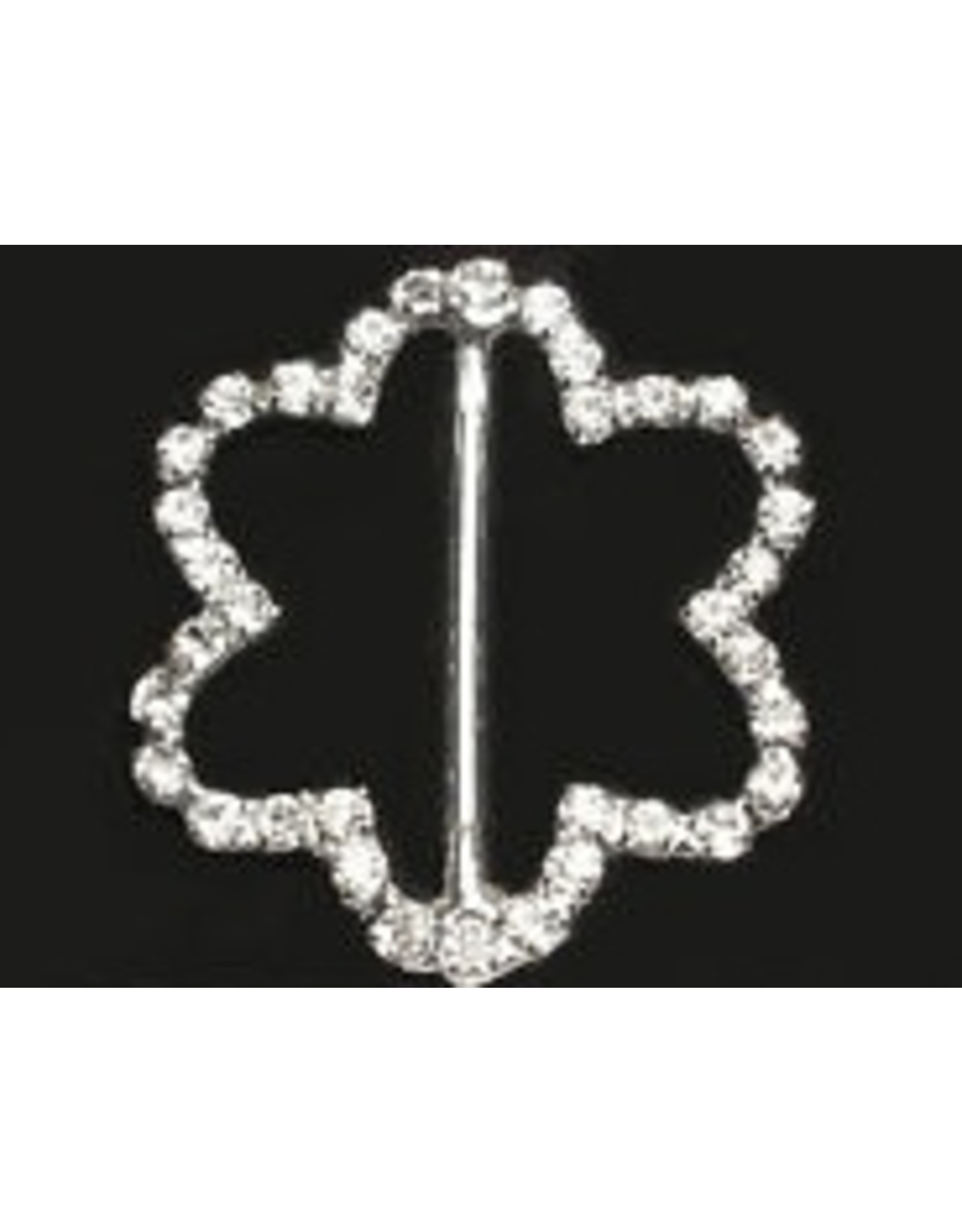 Irish Rhinestone Buckle, pair.