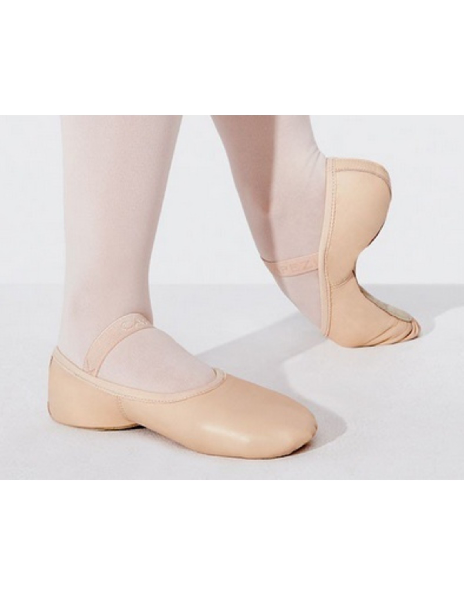 Capezio Child Lily Full Sole Leather  Ballet Slippers