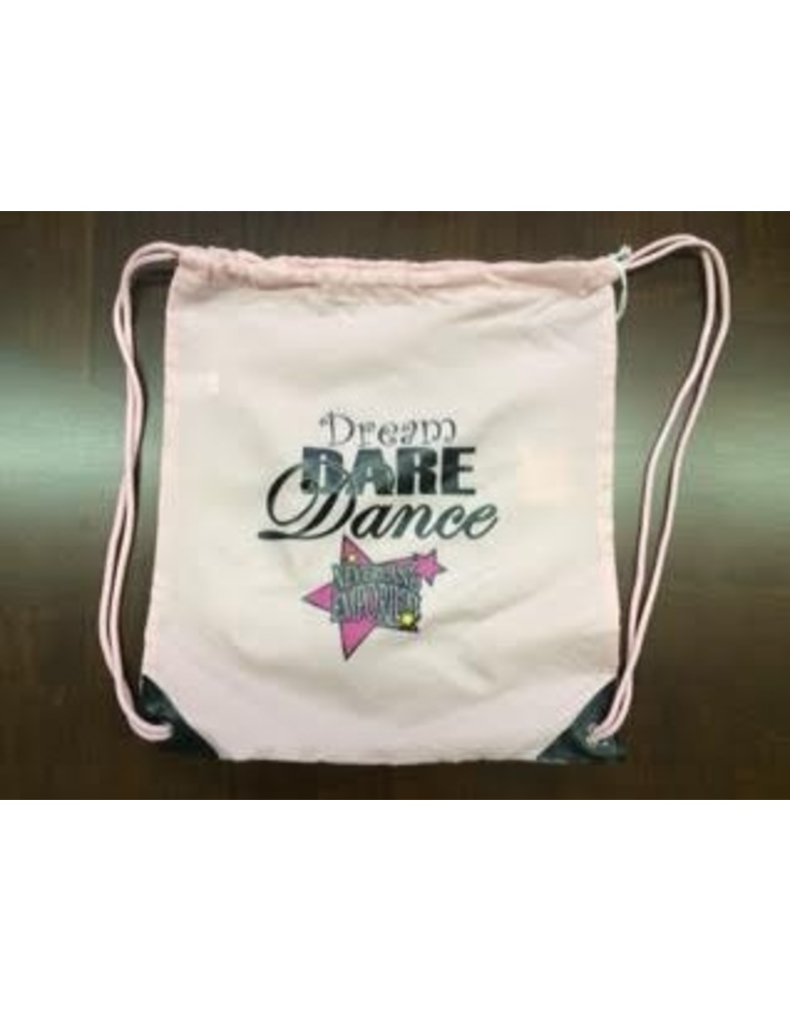 Dream Dare Dance Cinch Sack - Promotion Light Pink