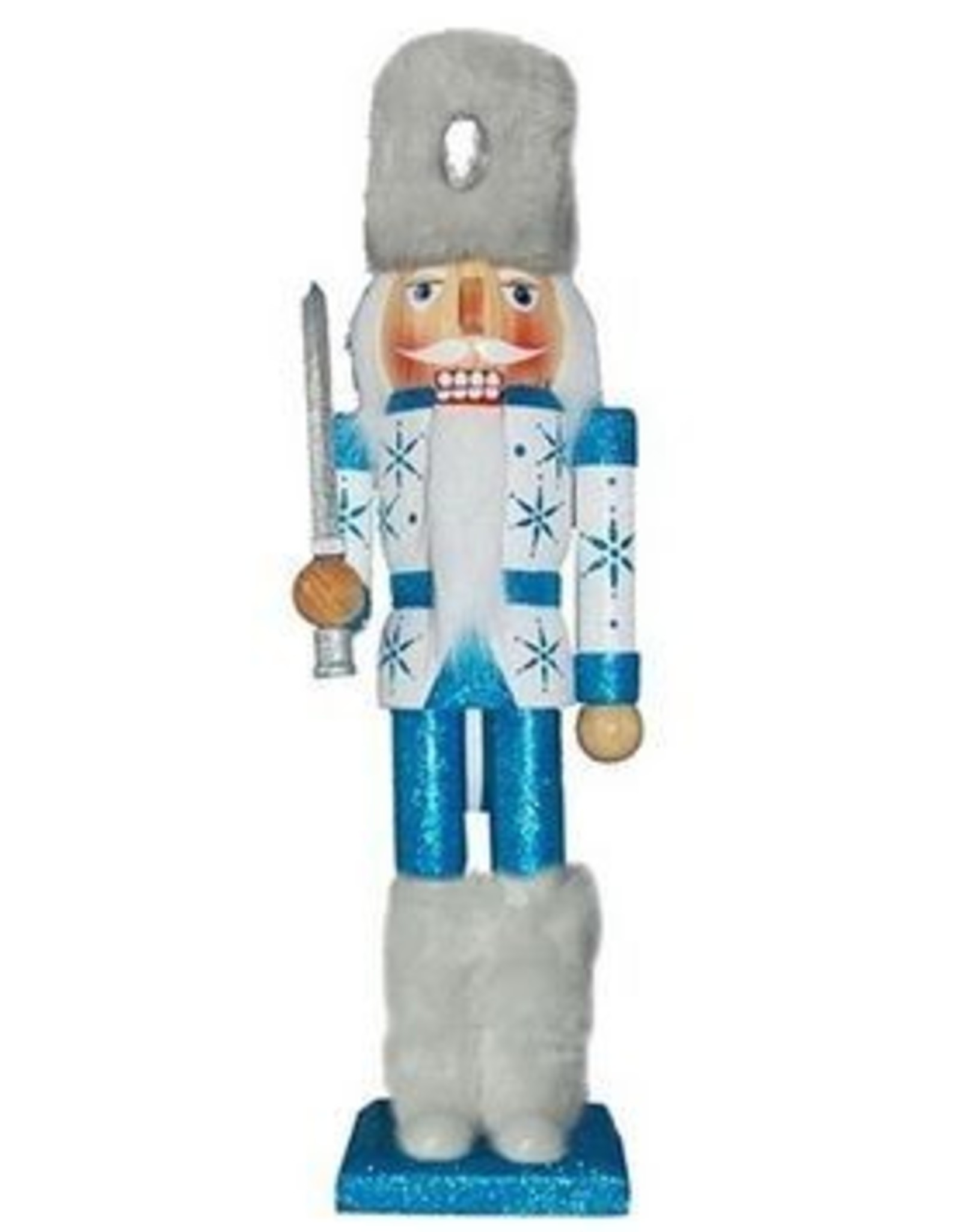 Nutcracker Ballet Gifts Nutcracker Snow Fantasy with Fur Hat 15 inch