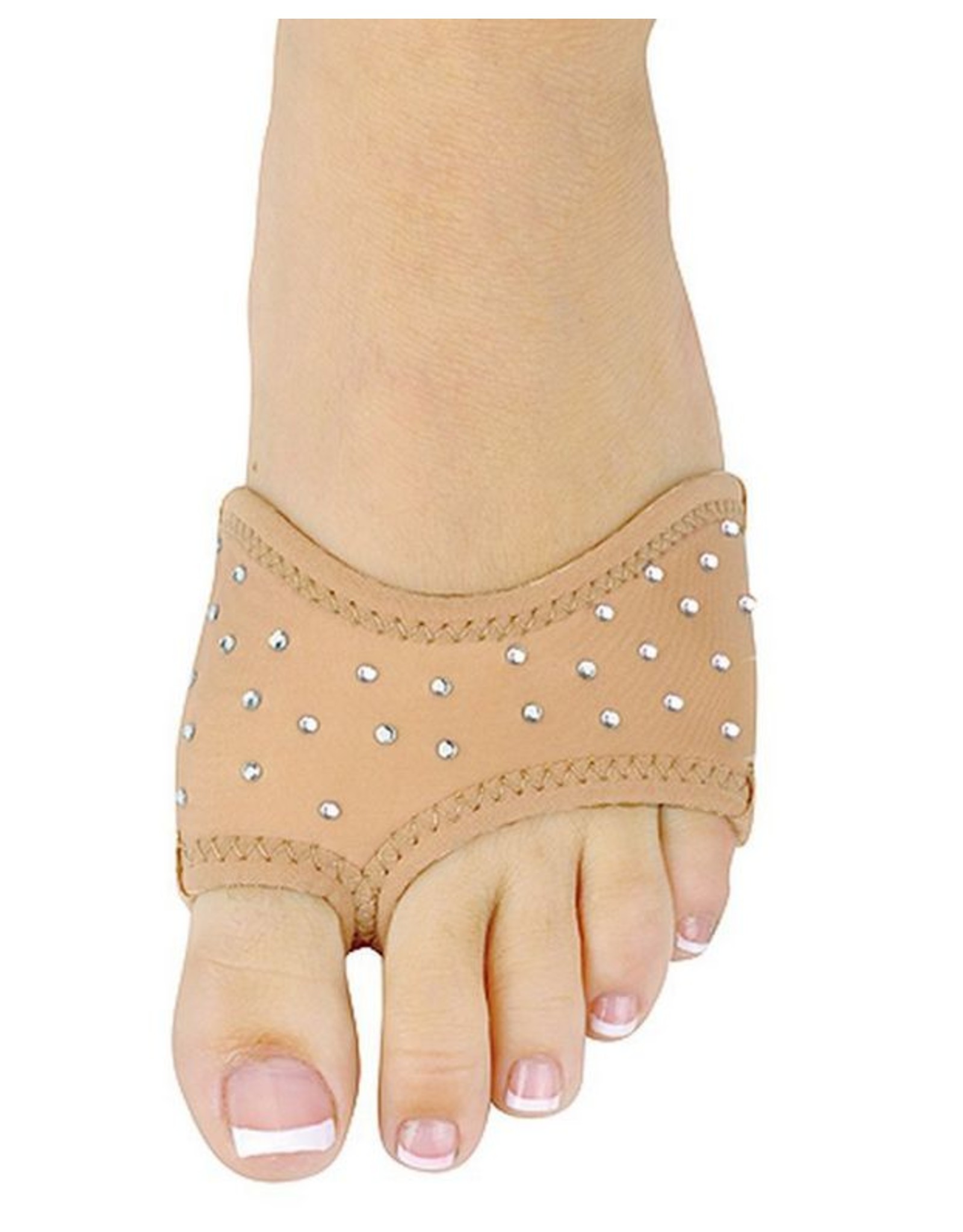 Danshuz Neoprene Solid W/Rhinestone Half Sole