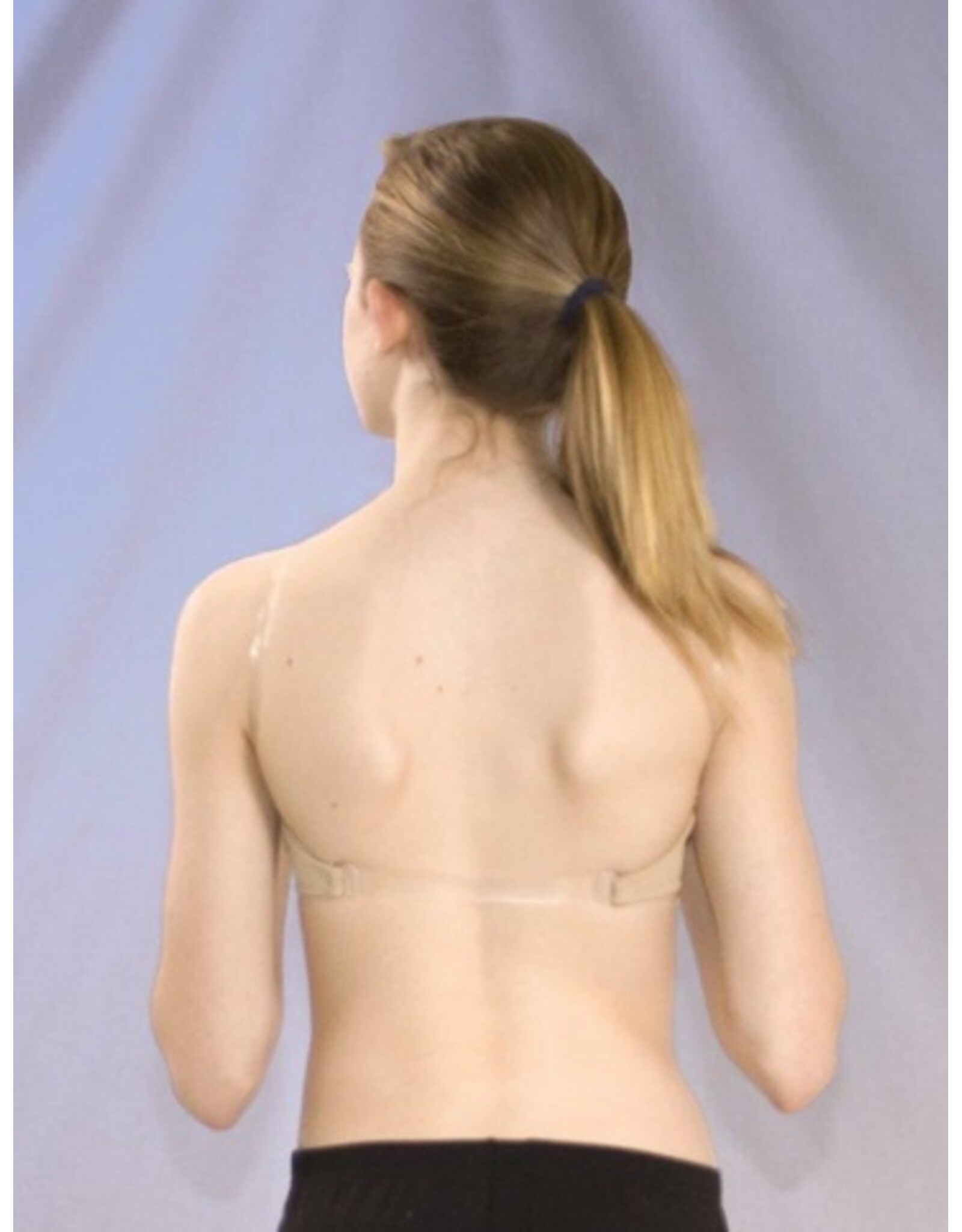 Child Seamless Clear Back Bra